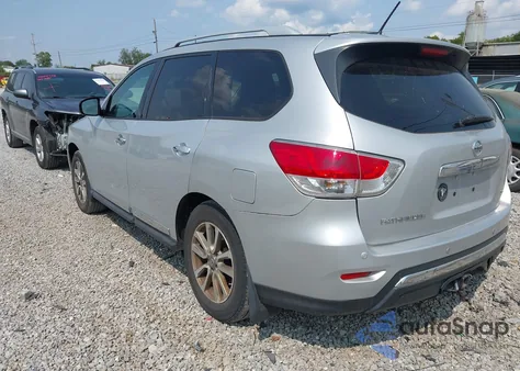 2015 Nissan Pathfinder Sl z USA, uszkodzony, nr VIN 5N1AR2MNXFC719271